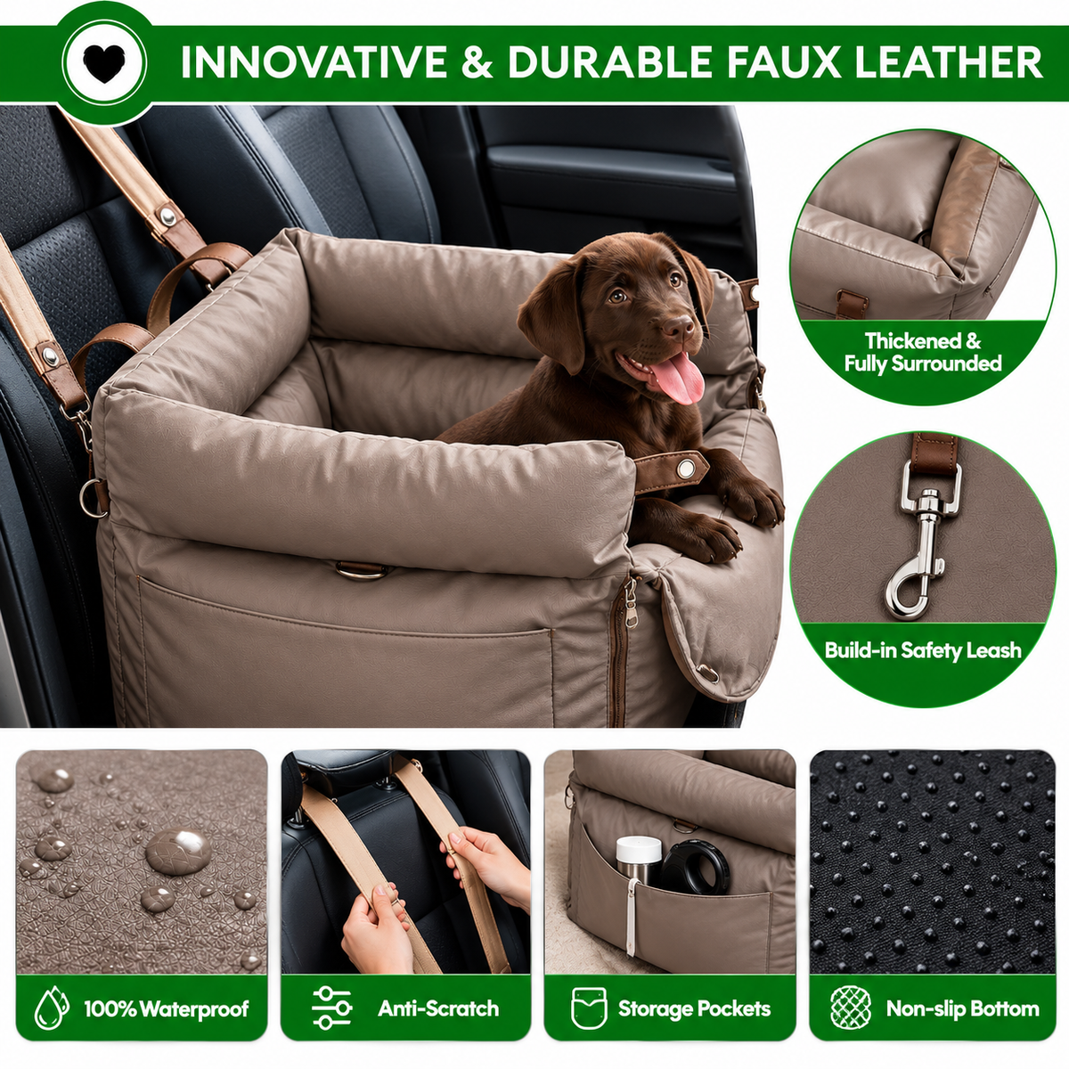 ComfyCruiser 2-in-1 Pet Car Seat & Carrier